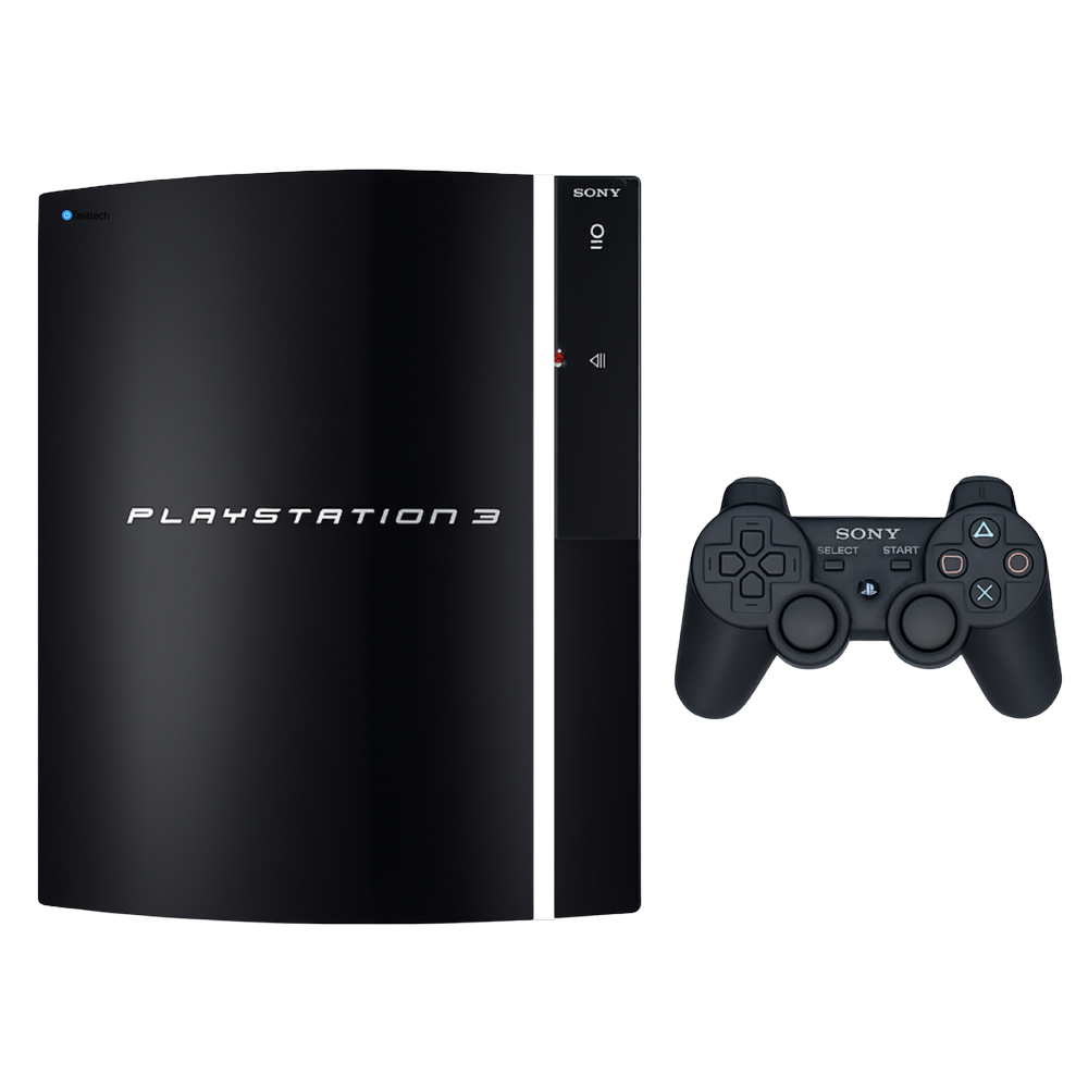 0320-110 PS３ PS3 60GB CECHA01 Backwards Compatible System + Controller (NON